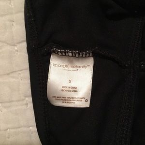 Liz Lange Swim - Black Maternity Swimsuit Liz Lange Swim - Black Maternity Swimsuit